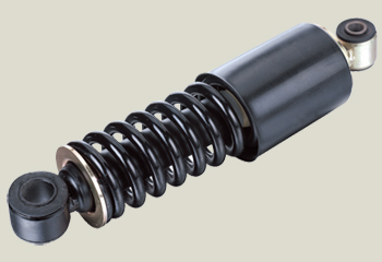 What is the principle of automobile shock absorber