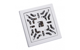 加厚6厘不锈钢地漏